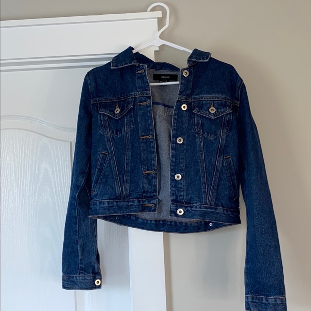 forever 21 jean jacket